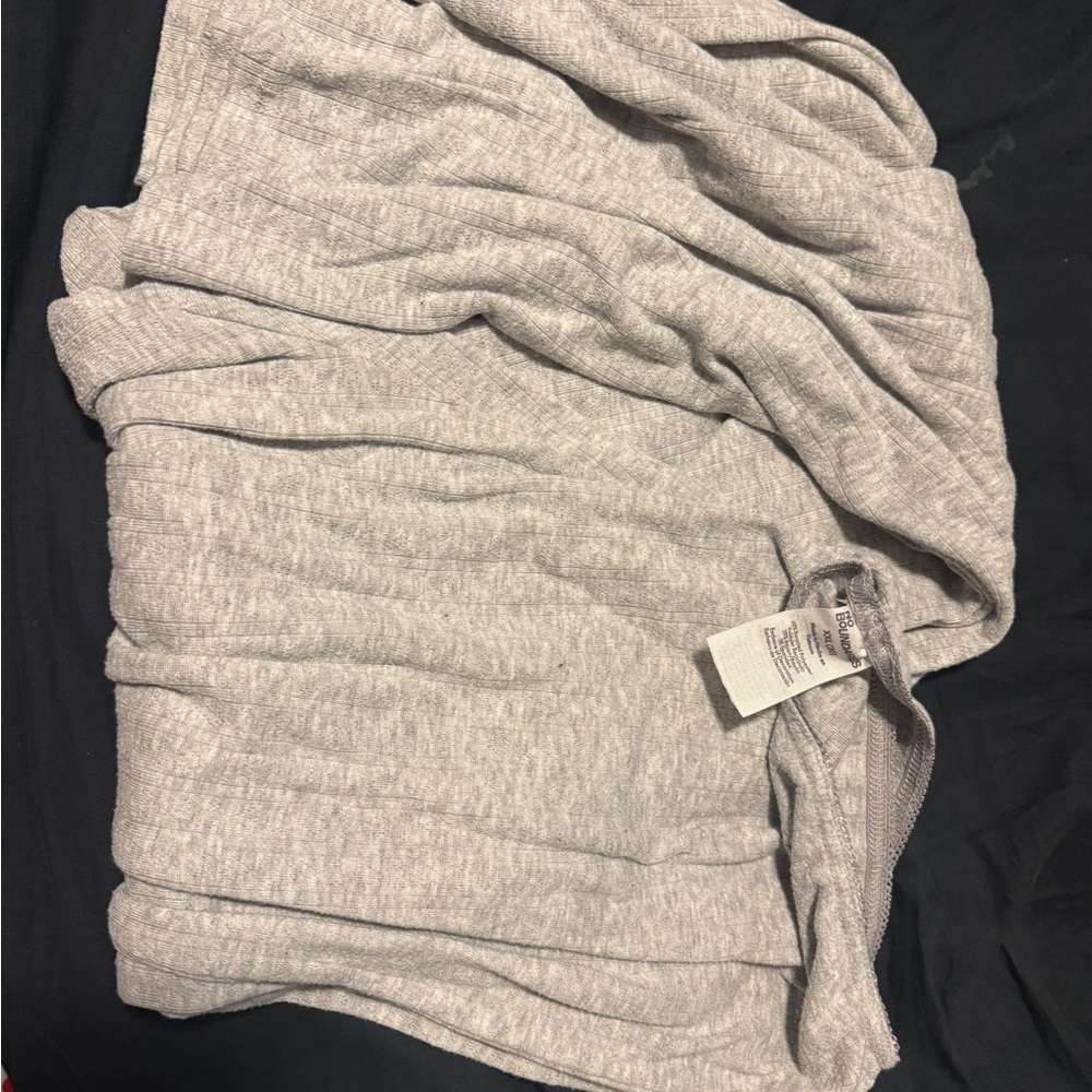 No Boundaries Gray Straight Leg Pants